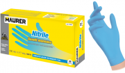 GUANTI MONOUSO NITRILE BLU TG.XL MAURER (CF.100PZ) - CF. SCATOLA