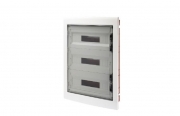 Quadro distribuzione incasso per fumaioli 54 moduli con protezione IP40: il top per sicurezza ed efficienza!