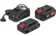 KIT "2042"MYX YAMATO (caricabatteria+1 batteria20V 4AH+1 batteria20V2AH)