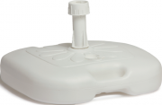 BASE OMBRELLONE ABS BIANCO 18LT PAPILLON