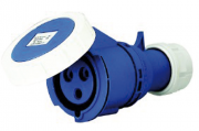 PRESA INDUSTR. MAURER PLUS 220V 16A 2P+T IP67