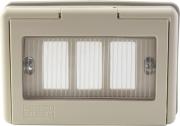 PLACCA PER ESTERNO CON PORTELLO IP44 3P AVORIO MAURER