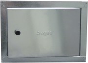 SPORTELLO CONTATORE ACQUA 35X25HCM ZINCATO