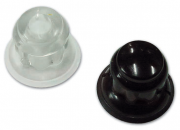 FERMAPORTA PARACOLPO ADESIVO "2U" NEUTRO - CARTELLA 20PZ