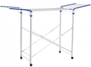 STENDIBIANCHERIA CAVALLETTO ALLUMINIO "LADY" 192X57X112H CM. (123)