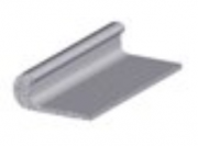 PROFILO ALLUMINIO "UNGHIETTA" 18X1MM 2MT ARGENTO LUCIDO (1061/93)