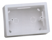 SCATOLA ESTERNA 3 POSTI BIANCA 120X83X45MM