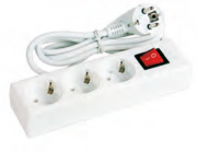 MULTIPRESA C/INTER. 3P. SCHUKO BIPASSO MAURER