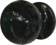 POMOLO IN RESINA NERO   MM 70