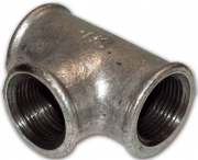 RACCORDO GHISA ZINCATA A T 1/2"