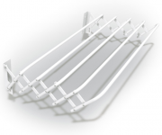 STENDIBIANCHERIA PARETE "BRIOSUPER"  80CM SOFFIETTO GIMI BIANCO PESANTE