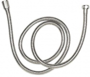 FLESSIBILE DOCCETTA 150CM DOPPIA GRAFFATURA  ATTACCO CONICO CROMATO