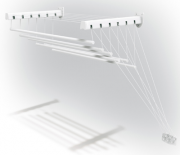 STENDIBIANCHERIA PARETE SALISCENDI "GIMI LIFT" 140CM BIANCO