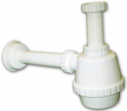 SIFONE A FIASCO PER LAVELLO 1'1/4 X 32MM POLIPROPILENE