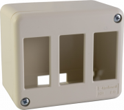 PORTAFRUTTO 3T. DA PARETE MINICANALINA IP30 MAURER