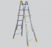 SCALA TELESCOPICA ALLUMINIO 4+5GR MAURER H4,29MT PEPPINA