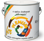SMALTO "FER-PLENUM" ANTICO 750ML GRIGIO FERRO 333 V