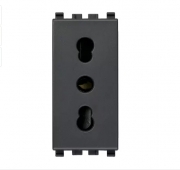 Presa Universale 2P T 16A P17/11 Grigia per Tutti i Tuoi Dispositivi - Facile da Installare e Sicura - Spedizione Veloce