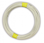 FILO PLASTICATO MT. 20 MM 2,8 BIANCO