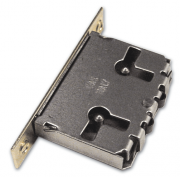 SERRATURA MERONI ART 53 35 OTTONATA B.DO QUADRO