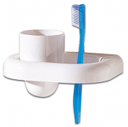 PORTASPAZZOLINI BAGNO DUROLITE BIANCO (283)