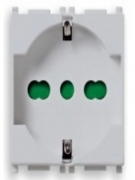 Presa universale 2P T 16A Silver: compatibile con tutti i tuoi dispositivi elettronici, semplice da installare e di alta qualità.