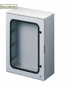 Quadro elettrico in poliestere trasparente QP 250x300x160 IP66: affidabile protezione per il tuo impianto