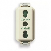 Scopri la nuova Presa 2P T 16A P17/11 Vimar 8000 per un'elettricità sicura e affidabile su ogni dispositivo