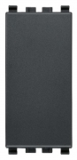 Copriforo grigio Vimar Eikon: il dettaglio elegante per la tua casa, disponibile in nero