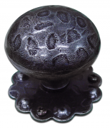 POMOLO IN FERRO BATTUTO FISSO CON ROSETTA 539