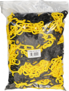 CATENA SEGNALETICA MM 6 CF 25 MT GIALLO NERO