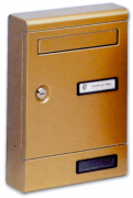 CASSETTA POSTALE SILMEC "10.351" BRONZO