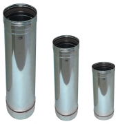 TUBO PER CANNA FUMARIA ACCIAIO INOX