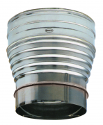 MAGGIORAZIONE PER CANNA FUMARIA ACCIAIO INOX