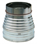RIDUZIONE PER CANNA FUMARIA ACCIAIO INOX