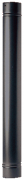 TUBO STUFA NERO OPACO