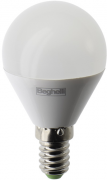 LAMPADA LED SFERA E14 5W 6500K "BEGHELLI SAVING 56987"