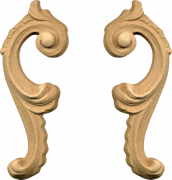 FREGIO PASTA DI LEGNO GREZZO ART.03.4860 DX