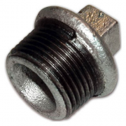 RACCORDO GHISA ZINCATO TAPPO 3/4"