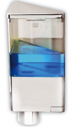 PORTASAPONE BAGNO DUROLITE BIANCO C/DISPENSER "QUICK-SOAP" (190)