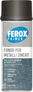 FONDO AGGRAPPANTE PRIMER SPRAY LAMIERA ZINCATA AREXONS 400ML(GRIGIO)