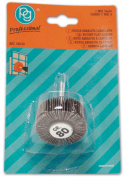 RUOTA ABRASIVA LAMELLARE PG 358.50 C/GAMBO  GR. 80