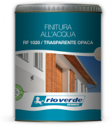 VERNICE FINITURA ACQUA RIO VERDE RF1120 750ML TRASPARENTE SEMILUCIDA