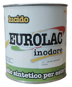 SMALTO "EUROLAC" INODORE 0,375 GRIGIO SCURO 535 V