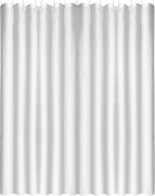 TENDA DOCCIA POLIESTERE 180X200 "BIANCO OPACO" MAURER - CF. BUSTA