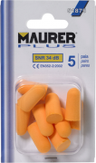 TAPPI AURICOLARI MONOUSO MAURER PLUS (CF.5 PAIA) - CF. BLISTER