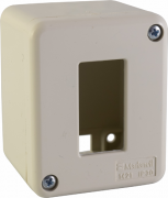 PORTAFRUTTO 1T. DA PARETE MINICANALINA IP30 MAURER