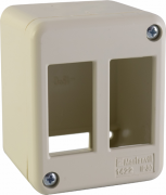 PORTAFRUTTO 2T. DA PARETE MINICANALINA IP30 MAURER