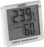 TERMOMETRO DIGITALE IN ABS MAURER 90X80X12MM