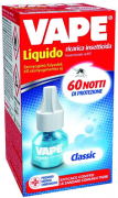 RICARICA LIQUIDA VAPE 60 NOTTI PROFUMATA X INSETTICIDA ANTIZANZARE